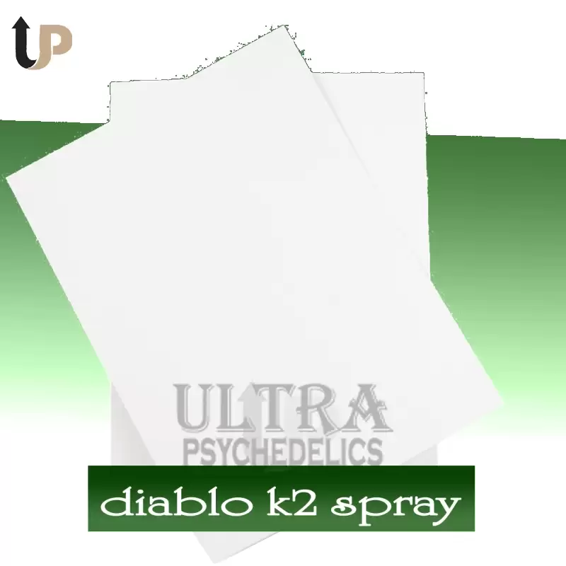 DIABLO K2 SPRAY ON PAPER
